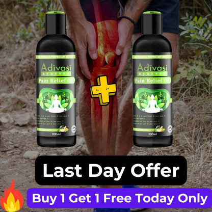 Adivasi CurePro™ Pain Relief Oil (Buy 1 Get 1 Free)